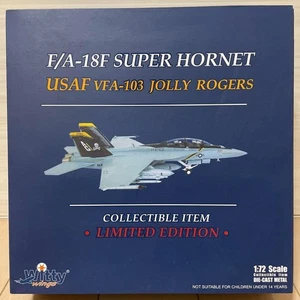 Witty Wings 1:72 F/A-18 Super Hornet USAF VFA-103 Jolly Rogers Diecast Model - Picture 1 of 6