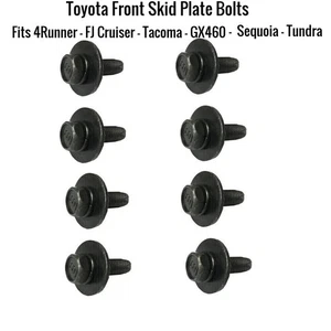 8 Toyota Front Skid Plate Bolts Tacoma 4Runner FJ Tundra Sequoia -12mm Hex (8) - Bild 1 von 3