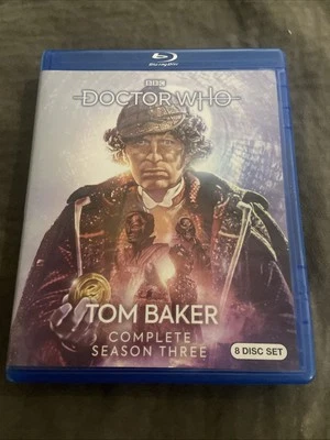 BBC DOCTOR WHO TOM BAKER COMPLETE SEASON THREE BLURAY *Description* - Image 1 of 4