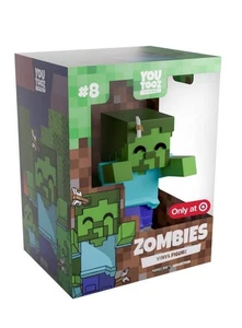 2024 YouTooz Minecraft - ZOMBIES 4.7in Vinyl Figure (Exclusive!) - Picture 1 of 13