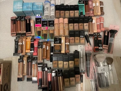 Lote de 100 X Maquillaje Mixto Elfo Surtido con Vista de Duplicados Foto 1 de 4