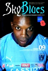 Coventry City v Reading 31/10/2009 Championship Official programme. - Picture 1 of 1