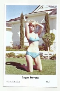 BX103) INGER STEVENS SWIFTSURE FOTO POSTKARTE (M3/4) FILMSTAR PIN UP GLAMOUR - Bild 1 von 1