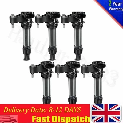 6PCS Ignition Coil Fit Holden Commodore VE VF Caprice Statesman WM Captiva Maxx - Image 1 of 4