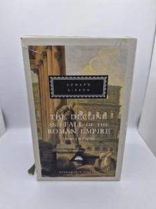 The Decline and Fall of the Roman Empire- Edward Gibbon Everyman Set Vol 1 2 & 3 - Picture 1 of 7