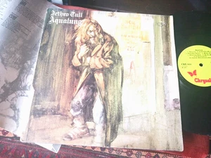 JETHRO TULL - Aqualung, RARE 1973 UK LP / inner... NICE COPY - Picture 1 of 5
