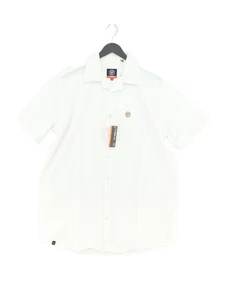 Le Breve Men's Shirt XXL White Polyester with Cotton Basic - Picture 1 of 6