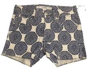 Joe’s Jean White Blue Girls Shorts Size 14 Vacation Resort Wear Mexican Beachy - Picture 1 of 5
