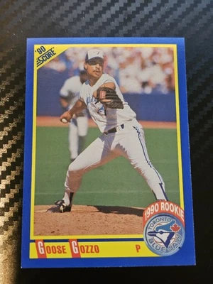 1990 Score - Mauro "Goose" Gozzo #610 Toronto Blue Jays  - Image 1 of 2