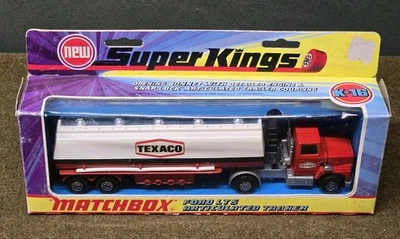 1976 Matchbox K-16 SUPER KINGS Ford Articulated Tanker BOXED  - Image 1 of 4