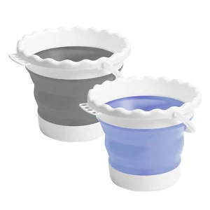 Foldable Paint Water Cup Watercolor Brush Washer Bucket for Arts Crafts Cleaning - Picture 1 of 14