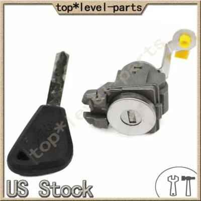 Cilindro de bloqueo de puerta FL lado del conductor con llave para Subaru Impreza Forester 2008-2014 Foto 1 de 4