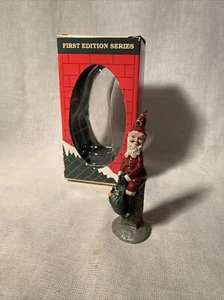 Jim Shore Americana Designs 1st Edition Series Chimney Santa Ornament DAX12 - Picture 1 of 3