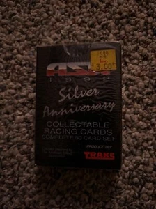 1992 ASA Silver Anniversary Collectable Racing Cards Complete 50 Card Set Sealed - Picture 1 of 4