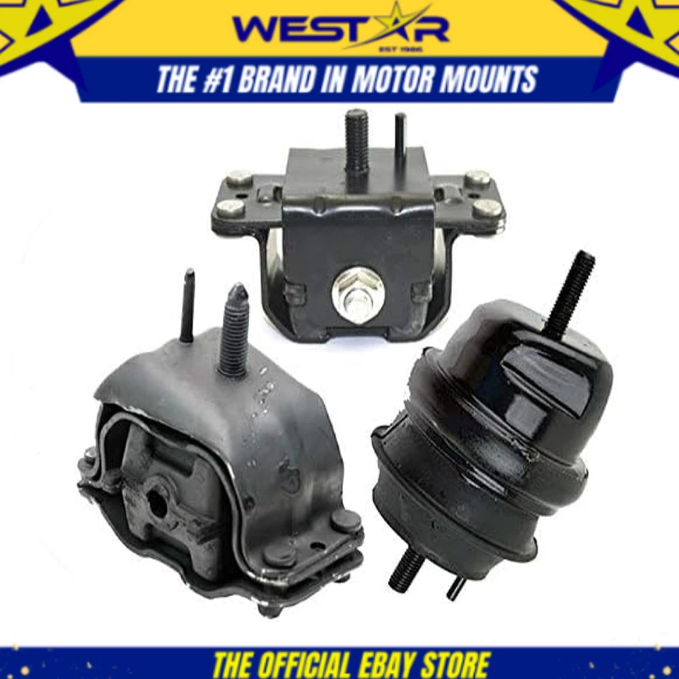 Juego de montaje de motor y transmisión de 3,8 L para Ford Windstar 1997-1998 3 piezas Foto 1 de 3