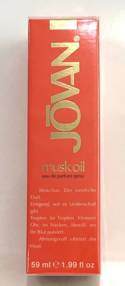 Jovan Musk Oil Eau De Parfum Spray for Women 1.99 Ounce 59ml