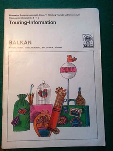 1968: ADAC Touring-Information Balkan. Jugoslawien, Griechenland, Bulgari., usw. - Bild 1 von 6