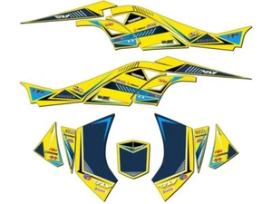 All Years DS 450 SURGE Yellow Senge Graphics Kit Compatible with Can-Am - Picture 1 of 7