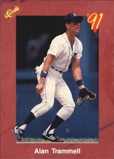 1991 Classic II Baseball Card #T96 Alan Trammell