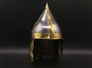 RÖMISCHER BOGENSCHÜTZE HELM MIT NACKENSCHUTZ AH-24178 - Bild 1 von 5