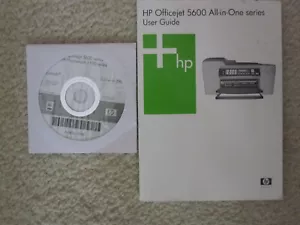 HP Officejet 5600 Manual and Mac Software CD - Picture 1 of 3