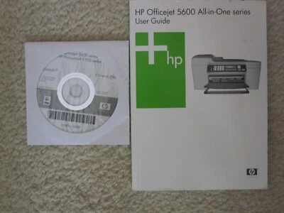 HP Officejet 5600 Manual and Mac Software CD - Image 1 of 3