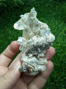 Brookite With Quartz Crystal From Balochistan Pakistan - Picture 1 of 9