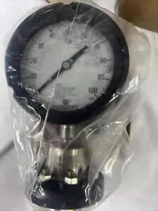 Ashcroft 1259 Process Gauge - 0-100 PSI - 1/2" NPT Connection - Picture 1 of 1