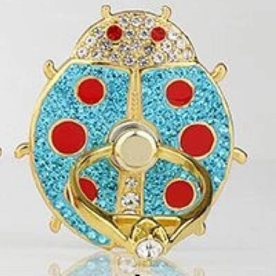 Finger Ring Cell Phone Holder Stand 360° Rotating Grip Selfie Kickstand - Image 1 of 4