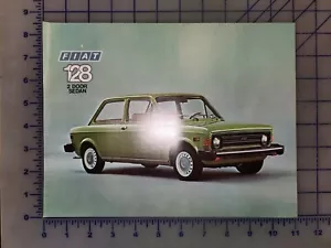1975 Fiat 128 2 Door Sedan Brochure Sheet Original - Picture 1 of 2