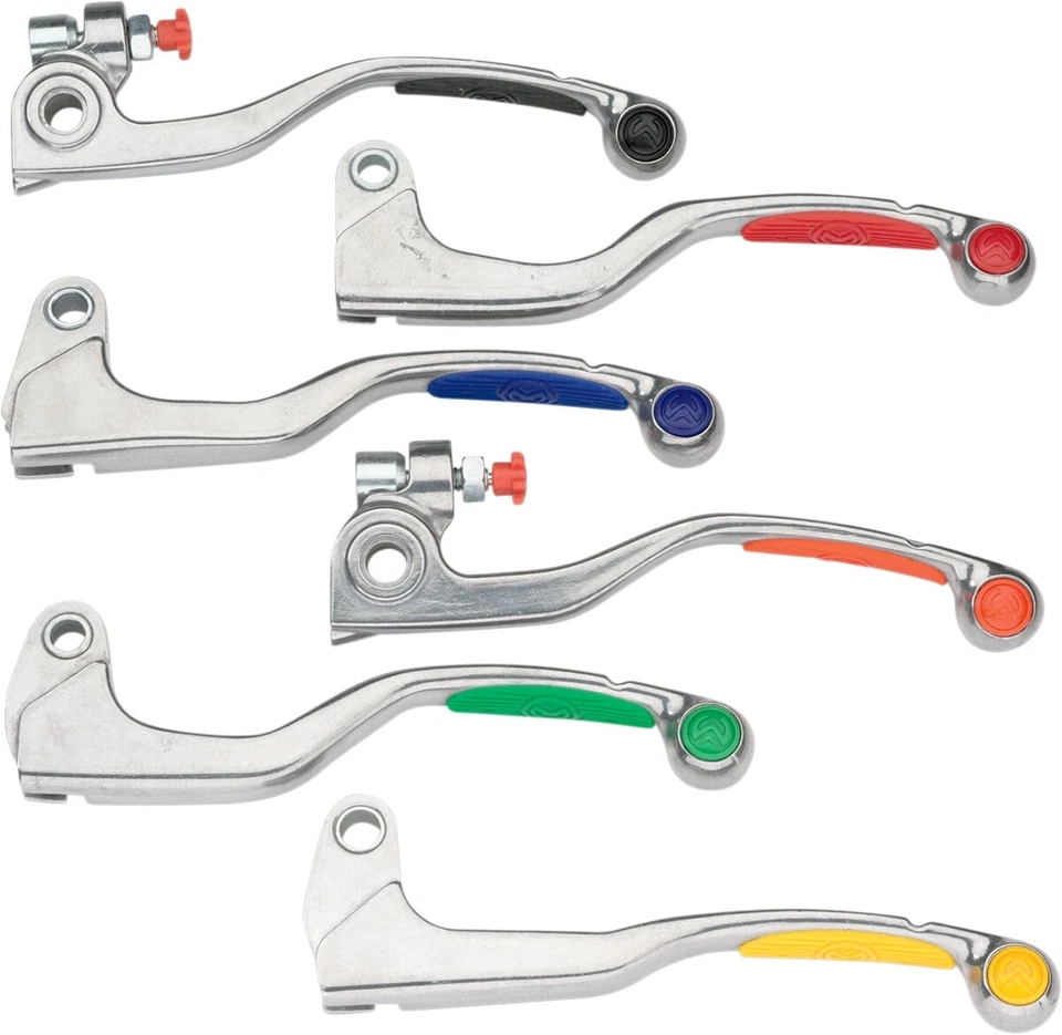 Moose Racing Competition Lever Set Yellow M557-30-10 - Image 1 of 1