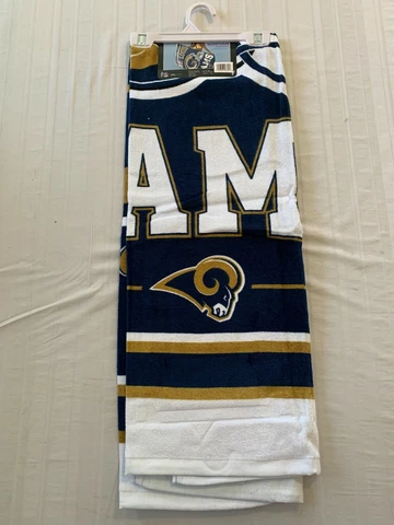 St. Louis Rams NFL 30" x 60" Beach Towel McArthur Brand New Cover
