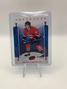 2022-23 U.D Artifacts HOCKEY BASE PARALLEL #155/299 HURRICANES Teuvo Teravainen - Picture 1 of 2