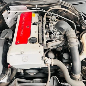 MERCEDES W208/C208 2001 CLK230 KOMPRESSOR 2.3 Engine COMPLETE WITH GEARBOX 65K - Picture 1 of 6