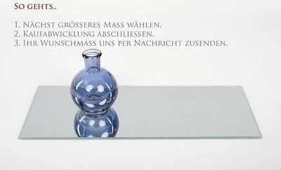 Spiegel auf Maß Exakter Zuschnitt Wandspiegel nach Maß Wunschmaß Spiegelfliesen - Bild 1 von 3