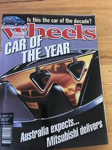 Wheels Car magazine FEB 1997 COTY A A4 318I VR6 XANTIA MONDEO CLASS CORVETTE - Picture 1 of 3