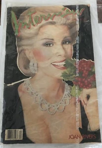 Interview Magazine December 1984 Joan Rivers Rebecca De Mornay Keith Haring - Picture 1 of 22