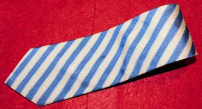 CORBATA A RAYAS BEIGE/AZUL BROOKS BROTHERS HECHA EN EE. UU. - CORBATAS - CORBATAS DE DISEÑADOR. Foto 1 de 3