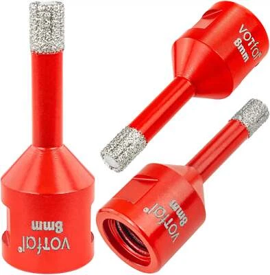 VORFAL Diamant Fliesenbohrkrone 8 mm Diamantbohrer Keramik Diamantbohrkrone M14 Granit