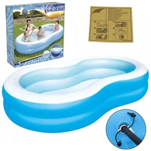 Planschbecken Familienpool Aufblasbarer Gartenpool 262x157x46 (A16) - Bild 1 von 1