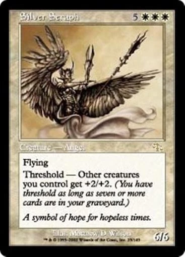 MTG - SILVER SERAPH - Judgment (R) - Image 1 of 1