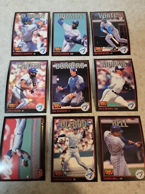 1993 Triple Play Toronto Blue Jays Set (Roberto Alomar) - Image 1 of 2