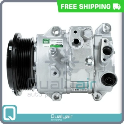 NEW A/C COMPRESSOR fits TOYOTA HIGHLANDER 2.7L 2009-2013 / VENZA 2.7L 2009-2016 - Image 1 of 4