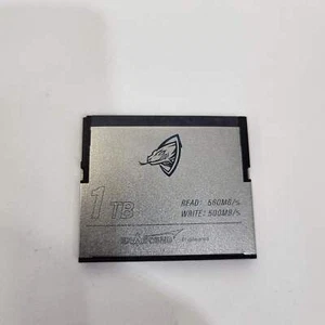 EXASCEND ARCHON CFAST 2.0 1TB Read 560 MB/s, Write 500 MB/s, RED Approved - Picture 1 of 3