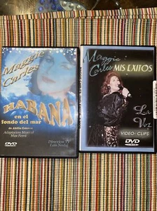 MAGGIE CARLES Mis Exitos/en El Fundo Del Mar MUSIC BALADAS ROMANTICAS DVD SEALED - Foto 1 di 4