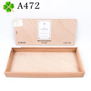 Caja de cigarros de madera Le Careme Belicosos Finos LE 2022 11,75" x 5,5" x 1,25" A472 - Imagen 1 de 10