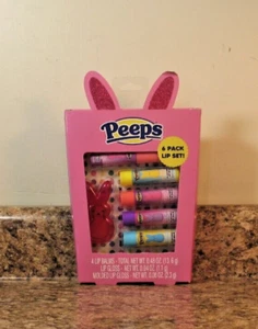 Peeps Easter 6 Pack Lip Set 2024 Balm Gloss - Picture 1 of 3