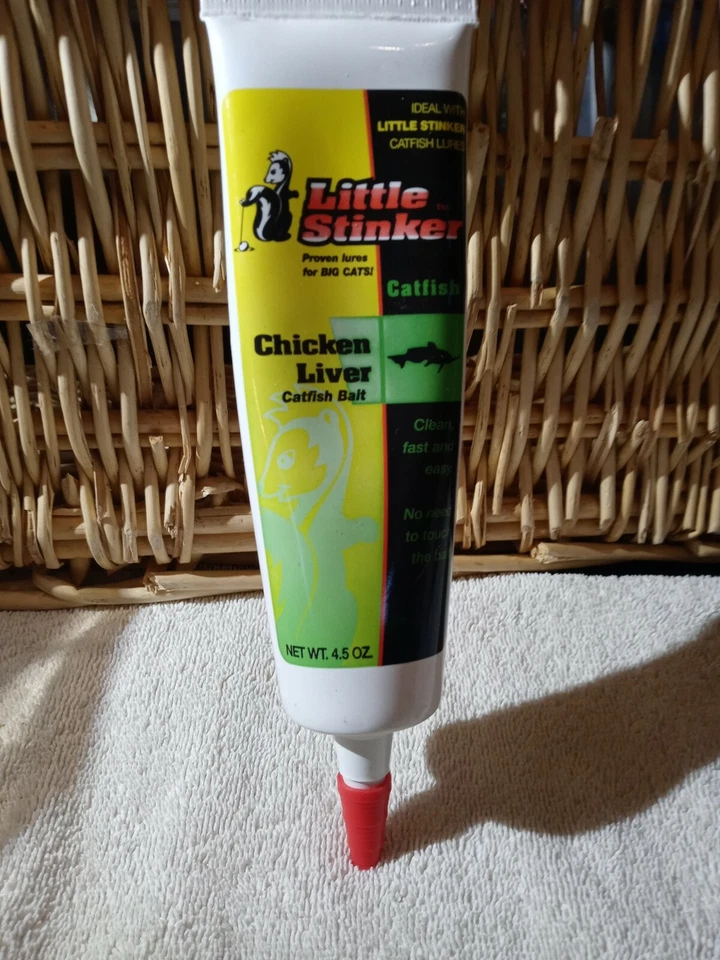 Uncle Josh Little Stinker Catfish Chicken Liver Tube Bait