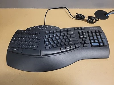 Perixx PERIBOARD-512 Black USB Wired Full Size Ergonomic Split Keyboard  - Image 1 of 2