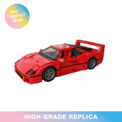 *New* MOC 10248 Ferrari F40 Building Blocks Creator Expert 1158pcs - Image 1 of 4